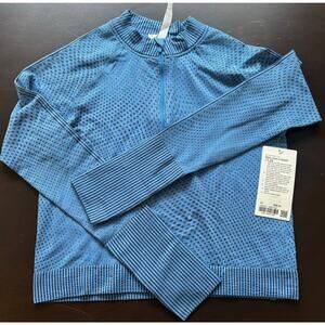 NWT Lululemon Rest Less Cropped 1/2 Zip Size 10